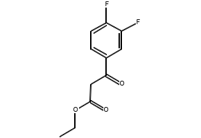 Ethyl 3-(3,4-Difluorophenyl)-3-oxopropanoate structure, CAS 252955-07-0