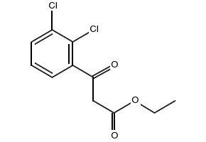 Ethyl 3-(2,3-dichlorophenyl)-3-oxopropanoate structure, CAS 672323-07-8