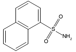 Naphthalene-1-sulfonamide structure, CAS 89456-57-5