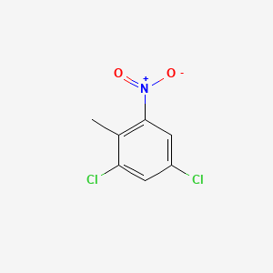 2-nitro-4,6-dichloro-toluene structure, CAS 64346-04-9