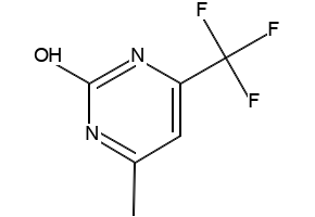 4-Methyl-6-(trifluoromethyl)pyrimidin-2(1H)-one structure, CAS 91606-60-9