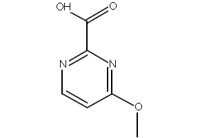 4-methoxypyrimidine-2-carboxylic acid structure, CAS 1208682-80-7
