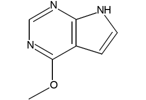 4-Methoxy-7H-pyrrolo[2,3-d]pyrimidine structure, CAS 4786-76-9