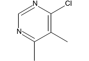 4-Chloro-5,6-dimethylpyrimidine structure, CAS 67434-65-5