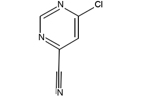 6-chloropyrimidine-4-carbonitrile structure, CAS 939986-65-9
