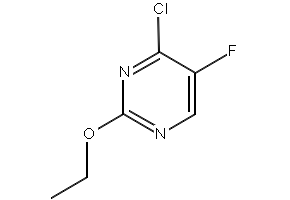 4-Chloro-2-fluoropyrimidine structure, CAS 51422-00-5