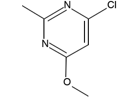 4-Chloro-6-methoxy-2-methylpyrimidine structure, CAS 89466-39-7