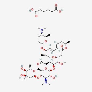 SPIRAMYCIN ADIPATE structure, CAS 68880-55-7
