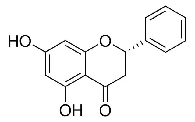 PINOCEMBRIN structure, CAS 480-39-7