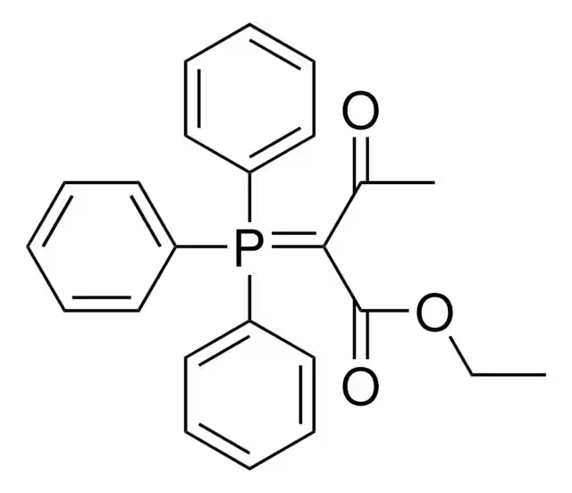 2-(triphenyl-phosphanylidene)-propionic acid ethyl ester structure, CAS 21382-82-1