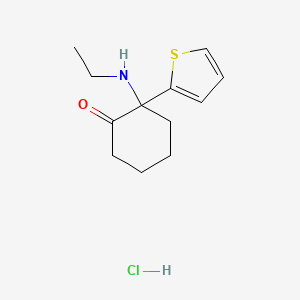 TILETAMINE HYDROCHLORIDE structure, CAS 14176-50-2