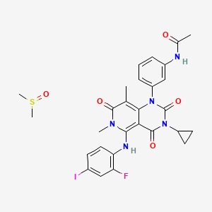 TraMetinib DMSO structure, CAS 1187431-43-1