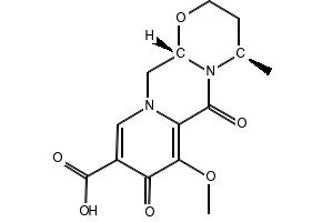 (4R,12aS)-7-Methoxy-4-methyl-6,8-dioxo-3,4,6,8,12,12a-hexahydro-2H-[1,3]oxazino[3,2-d]pyrido[1,2-a]pyrazine-9-carboxylic acid structure, CAS 1335210-34-8