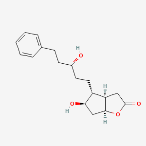 Latanoprost Lactone Diol structure, CAS 145667-75-0