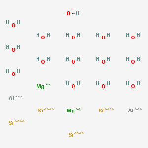 ATTAPULGITE structure, CAS 1337-76-4