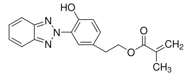 2-[3-(2H-Benzotriazol-2-yl)-4-hydroxyphenyl]ethyl methacrylate structure, CAS 96478-09-0
