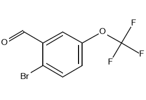 2-BROMO-5-(TRIFLUOROMETHOXY)BENZALDEHYDE structure, CAS 505084-61-7