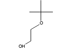 ETHYLENE GLYCOL MONO-TERT-BUTYL ETHER structure, CAS 7580-85-0