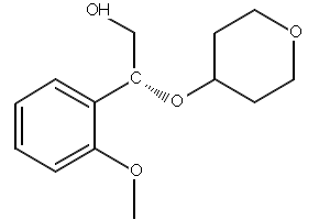 2-((R)-2-methylbutoxy)tetrahydro-2H-pyran structure, CAS 130856-00-7