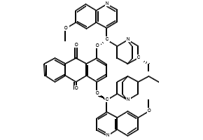HYDROQUININE (ANTHRAQUINONE-1 4-DIYL) structure, CAS 176097-24-8