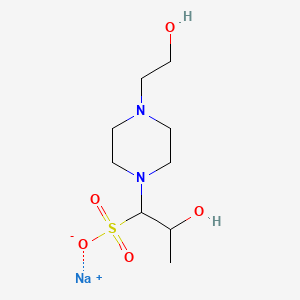 HEPPSO sodium structure, CAS 89648-37-3
