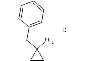 1-Benzylcyclopropan-1-amine hydrochloride structure, CAS 29812-94-0
