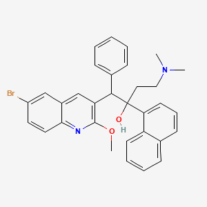 Bedaquiline (Mixture of DiastereoMers) structure, CAS 654655-80-8