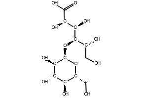 4-O-(α-D-Glucopyranosyl)-D-gluco-hexonic acid structure, CAS 534-42-9
