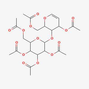 HEXA-O-ACETYL-CELLOBIAL structure, CAS 67314-36-7