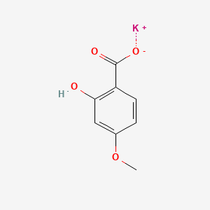 Potassium 4-methoxysalicylate structure, CAS 152312-71-5