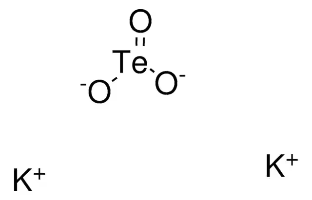 POTASSIUM TELLURITE structure, CAS 7790-58-1