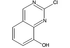 8-Quinazolinol, 2-chloro- structure, CAS 953039-10-6