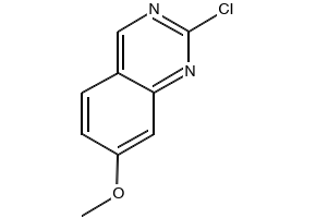 2-CHLORO-7-METHOXYQUINAZOLINE structure, CAS 953039-15-1