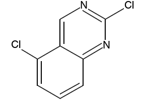 2,5-Dichloro-quinazoline structure, CAS 445041-29-2