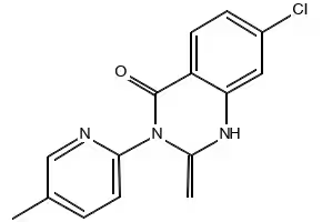 4(3H)-Quinazolinone, 2-chloro-5-cyclopropyl-7-methoxy- structure, CAS 601514-53-8