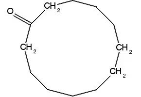CYCLODODECANONE structure, CAS 830-13-7