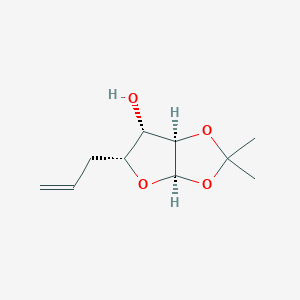a-D-xylo-Hept-6-enofuranose, 5,6,7-trideoxy-1,2-O-(1-Methylethylidene)- structure, CAS 546141-37-1