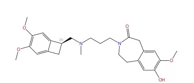 7-DeMethyl Ivabradine structure, CAS 304462-60-0