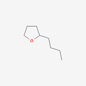 2-butyltetrahydrofuran structure, CAS 1004-29-1