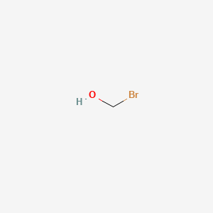 Bromomethanol structure, CAS 50398-29-6