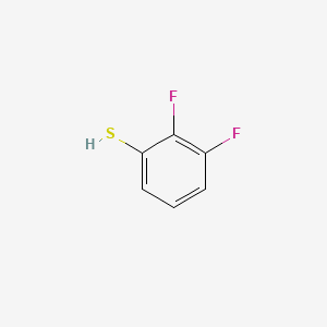 Benzenethiol, 2,3-difluoro- (9CI); 2,3-difluorobenzene-1-thiol structure, CAS 130922-39-3
