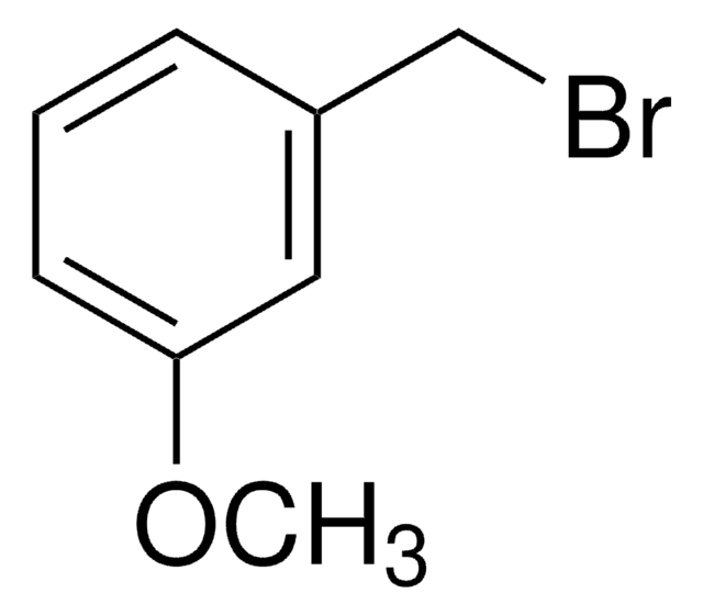 3-METHOXYBENZYL BROMIDE structure, CAS 874-98-6