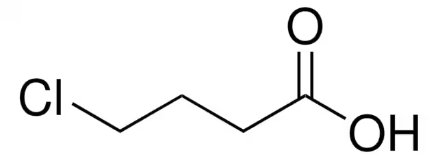 4-CHLOROBUTYRIC ACID structure, CAS 627-00-9