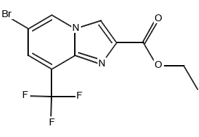 6-broMo-8-Methyl-2-phenylH-iMidazo[1,2-a]pyridine structure, CAS 1146911-28-5