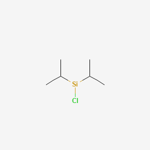 DIISOPROPYLCHLOROSILANE structure, CAS 2227-29-4