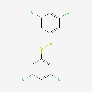 3,3',5,5'-TETRACHLORODIPHENYL DISULFIDE structure, CAS 137897-99-5