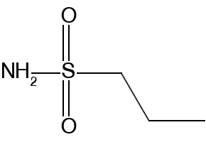 PROPANE-1-SULFONAMIDE structure, CAS 24243-71-8