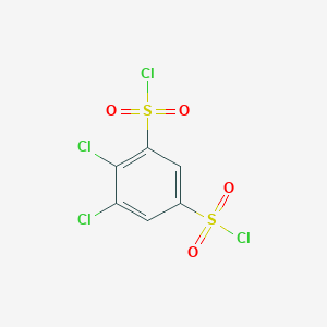 4,5-DICHLORO-BENZENE-1,3-DISULFONYLDICHLORIDE structure, CAS 70269-54-4
