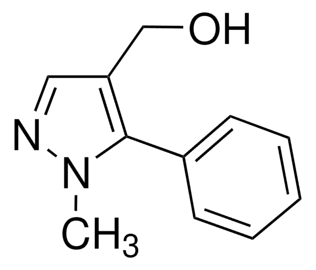 [4-(1-Methyl-1H-pyrazol-5-yl)phenyl]methanol structure, CAS 179055-18-6