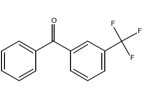 3-(TRIFLUOROMETHYL)BENZOPHENONE structure, CAS 728-81-4